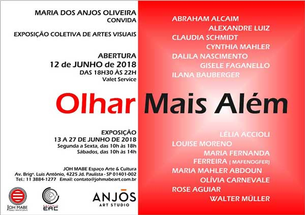 A artista Gisele Faganello se apresenta na Galeria Joh Mabe