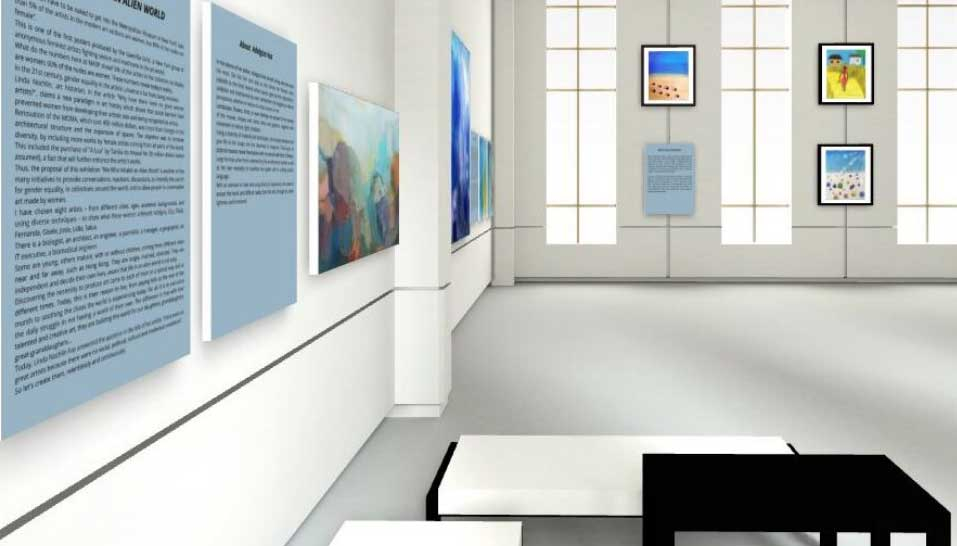 Plataforma online traz obras de Gisele Faganello